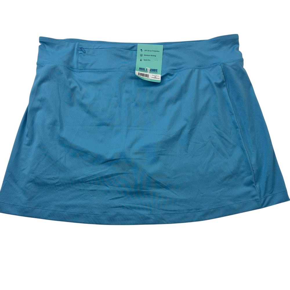 Reel Legends Womens Performance‎ Skort Blue XL UPF 50 Moisture Wicking  New NWT - Picture 11 of 13